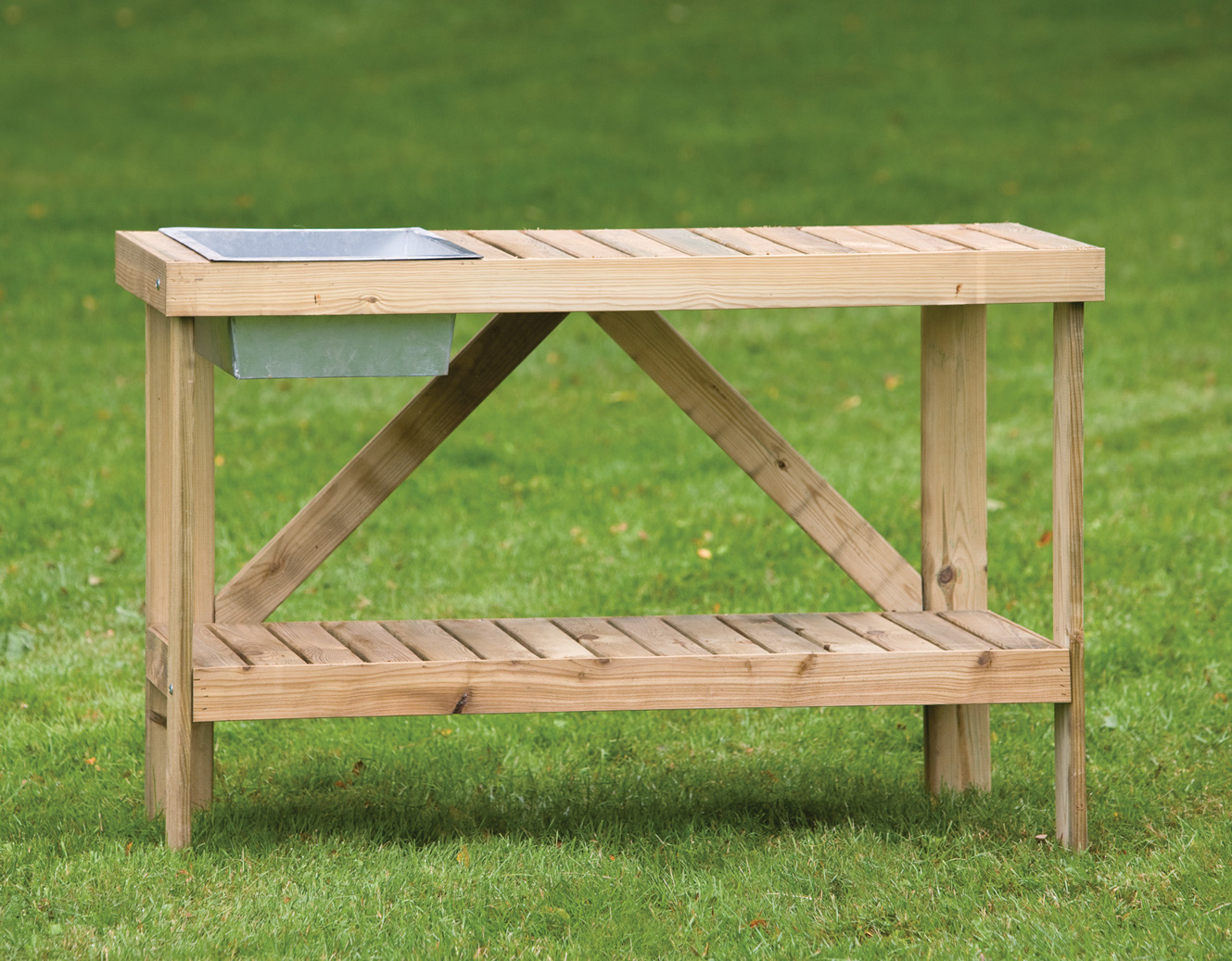 Really Handy Addtion For Your Garden A Potting Bench With A Width
