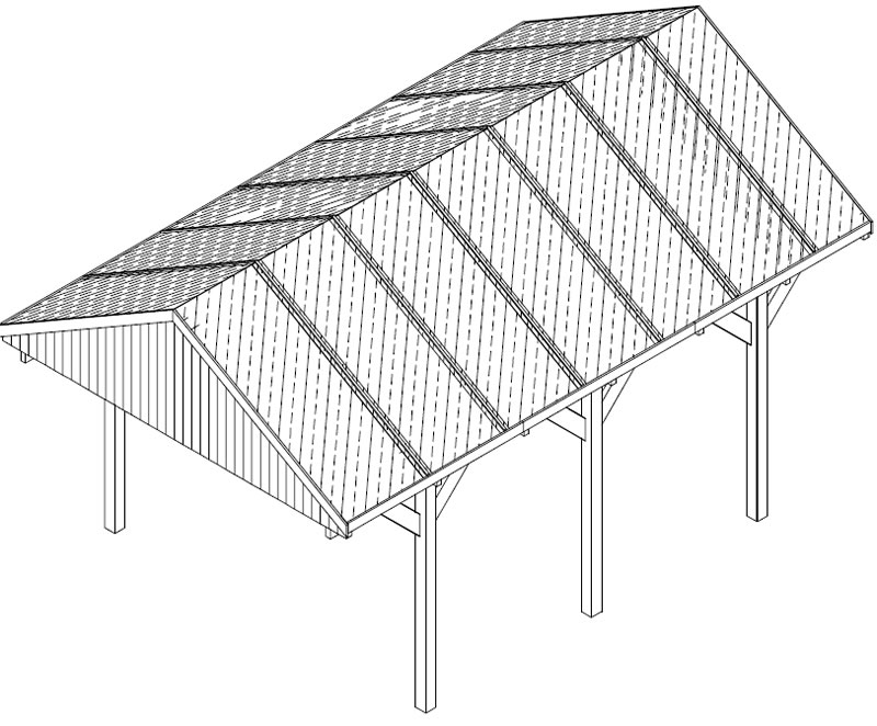 Carport instructions - click for an example