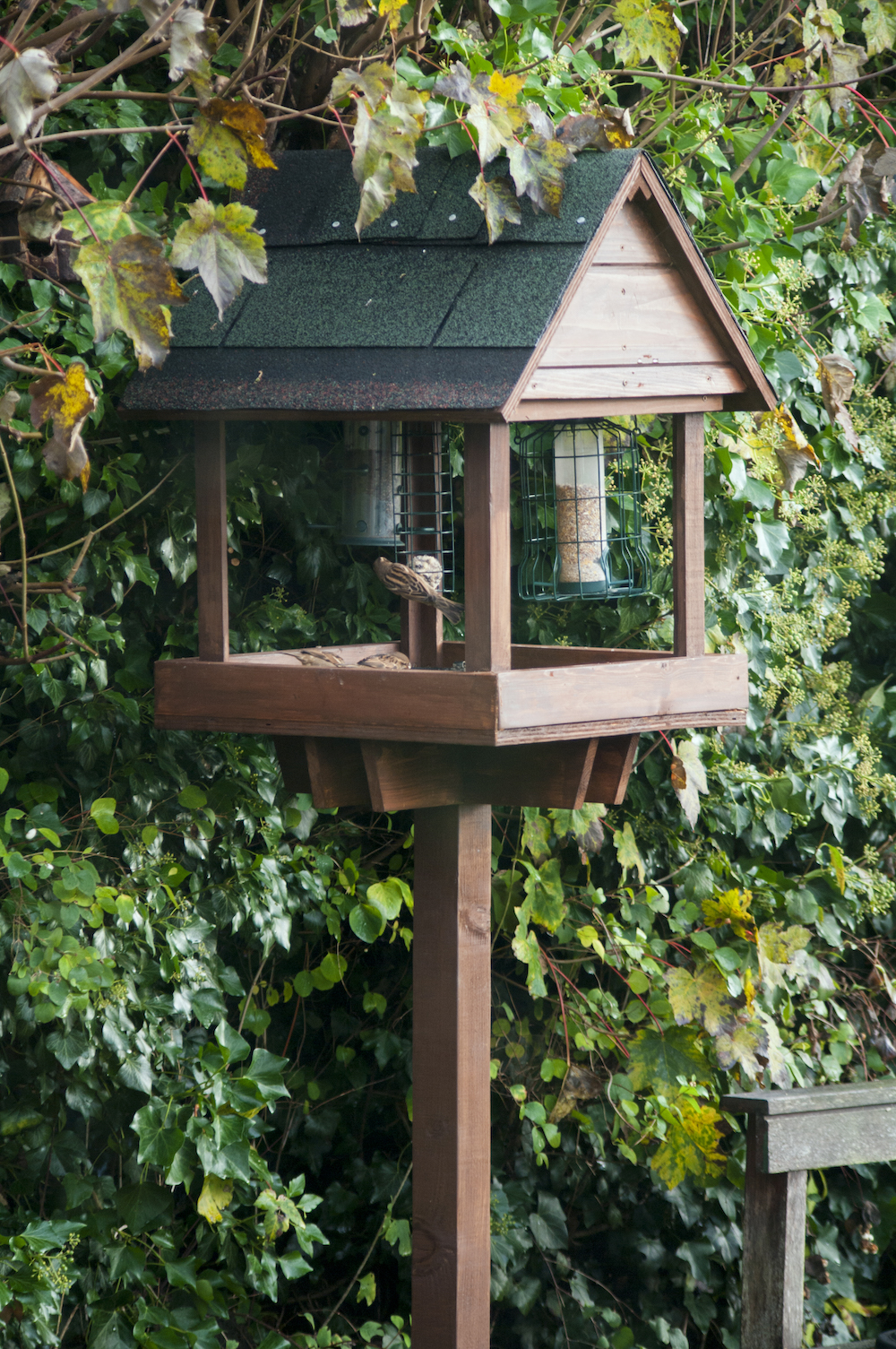 Recycled Bird Table