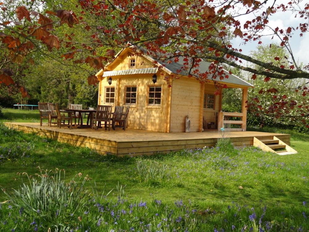 A Treated Edelweiss Log Cabin