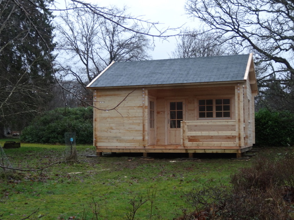 Edelweiss Log Cabin Completed Install