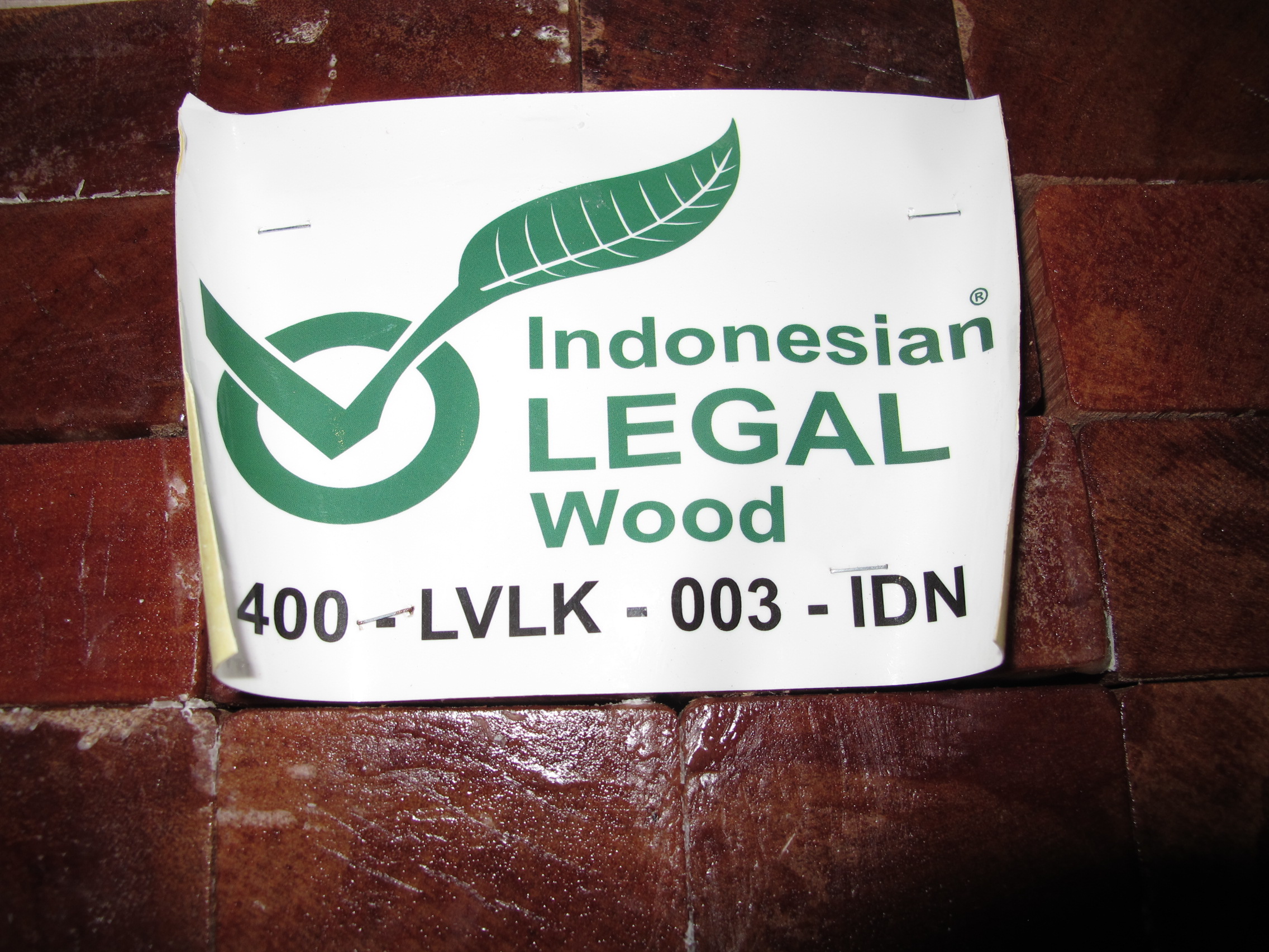 Indonesian Legal Hardwood Certification Logo