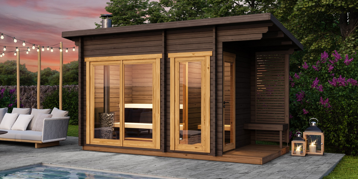 Sauna Houses from Tuin UK