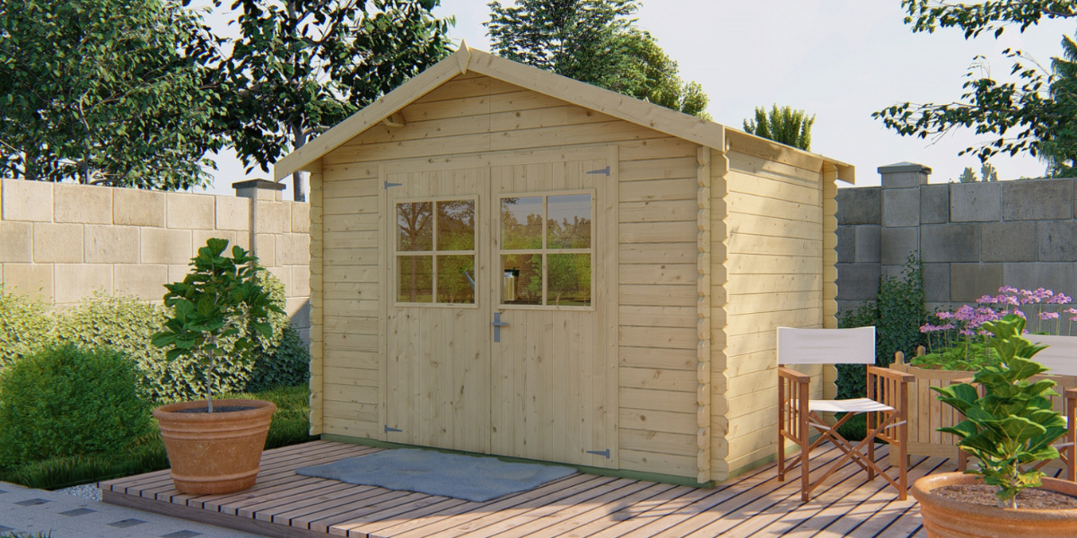 Earth Day - Somo Log Cabin Combo Shed