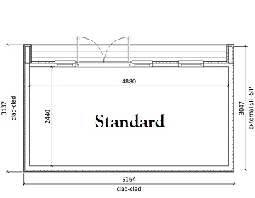 Garden Office Two - Standard Size Plans