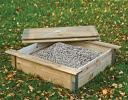 Small Sandpit with Wooden Lid
