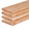 Larch decking plank