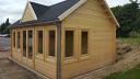 The clockhouse log cabin, great for use by your pool