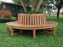 Hardwood tree seat