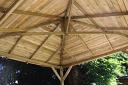 Classico wooden gazebo roof construction