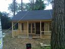 Olaug log cabin with free offer shingles