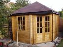 Corner summerhouse log cabin - Ingrid