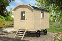 Shepherd Hut / Gypsy wagon 360 with the door on the end