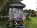 Shepherd Hut - our customer has adapted the steps