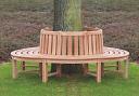 Round tree bench
