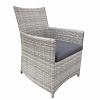 31.08012 Georgetown - Grey Melange Straight/Simple Chair