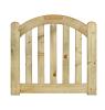 Single arched garden gate