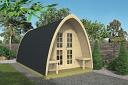 Camping Pod with two single beds