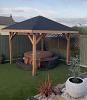 Kos Larch Gazebo - Used for a hot tub cover