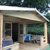 Ipswich 58mm log cabin with veranda