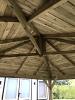 Classico wooden gazebo roof construction