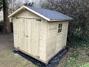 Hugo tanalised shed