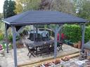 The Grande Gazebo, perfect for outdoor dining