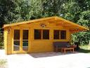 Piet Log Cabin without supporting veranda posts - As decided by the customer