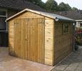 Hugo tanalised shed