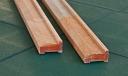 Hardwood foundation beams