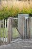 Chestnut fence gate complete with posts and catch