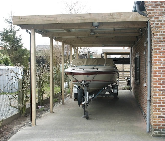 Single Lean To or Freestanding timber Carport