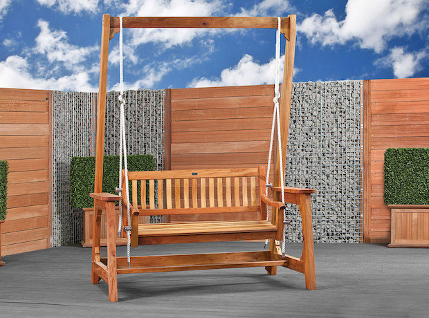 Hardwood Garden Swing Bench