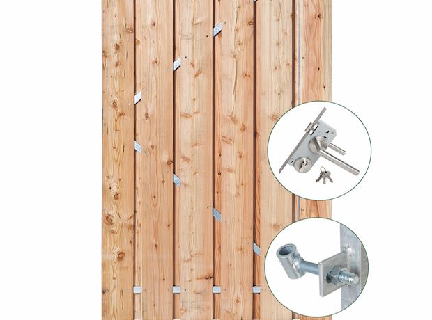 Privacy Security Larch Garden Gate