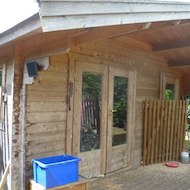 Log cabin treatment