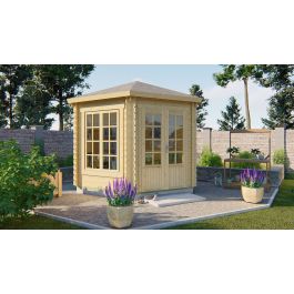 Nora Hexagonal Summerhouse 3.54 x 3.16m
