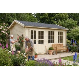 Justine Log Cabin 5m x 2.5m