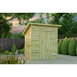Olaf Pent Shed 2.04m x 1.97m - Pressure Treated