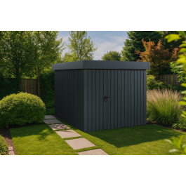 Ecostar Modern Metal Garden Shed 2.14 x 2.62m
